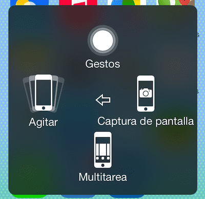 ¿cómo poner el botón en la pantalla del iphone?
